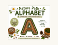 Nature Path Uppercase Alphabet Loose Parts Mats | Printable Literacy Activity